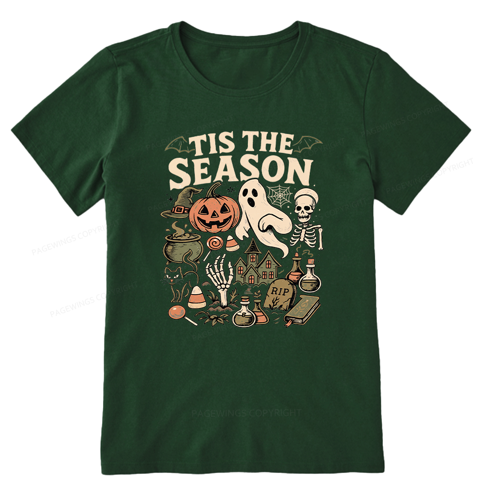 Pagewings Vintage Halloween Unisex Classic T-shirt