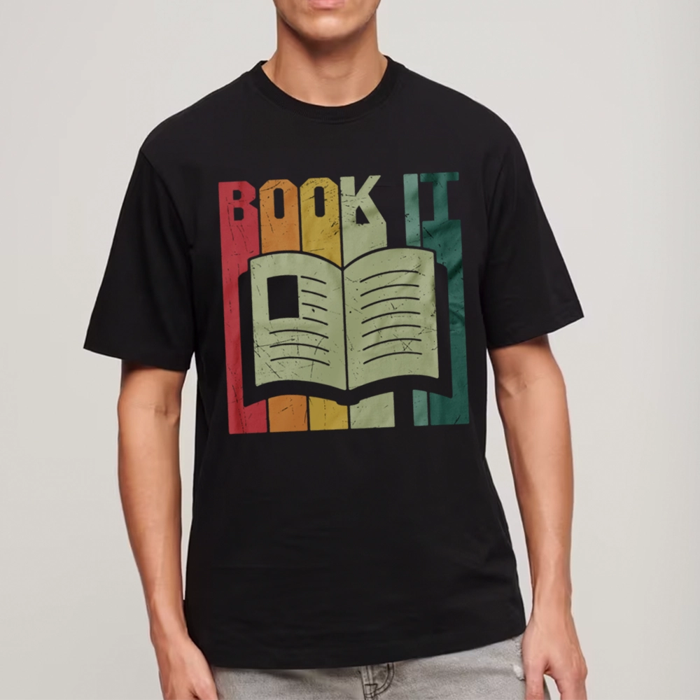 Pagewings Book It Retro 80s Unisex Classic T-shirt