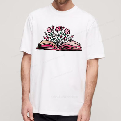 Pagewings Booktrovert Definition Funny Book Lover Png Unisex Classic T-shirt