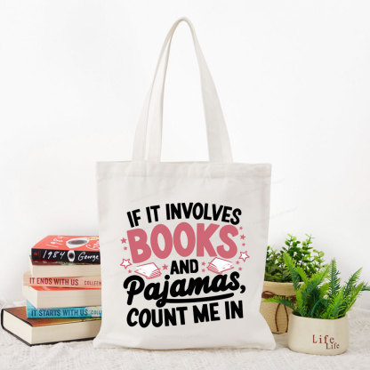 Pagewing Lover Funny Book Reading Tote Bag
