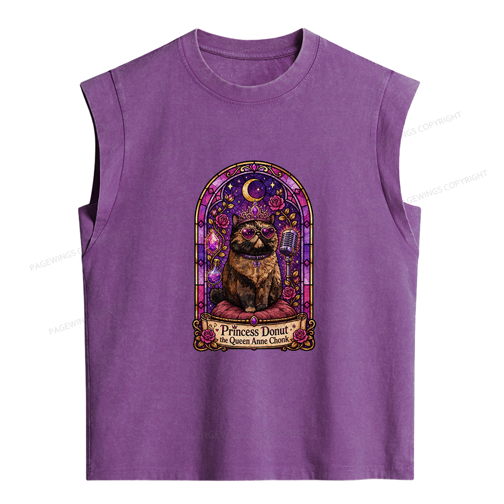 Pagewings Sci Fi Bookish Women's Washed Tank Top