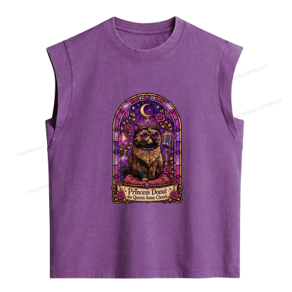 Pagewings Sci Fi Bookish Women's Washed Tank Top