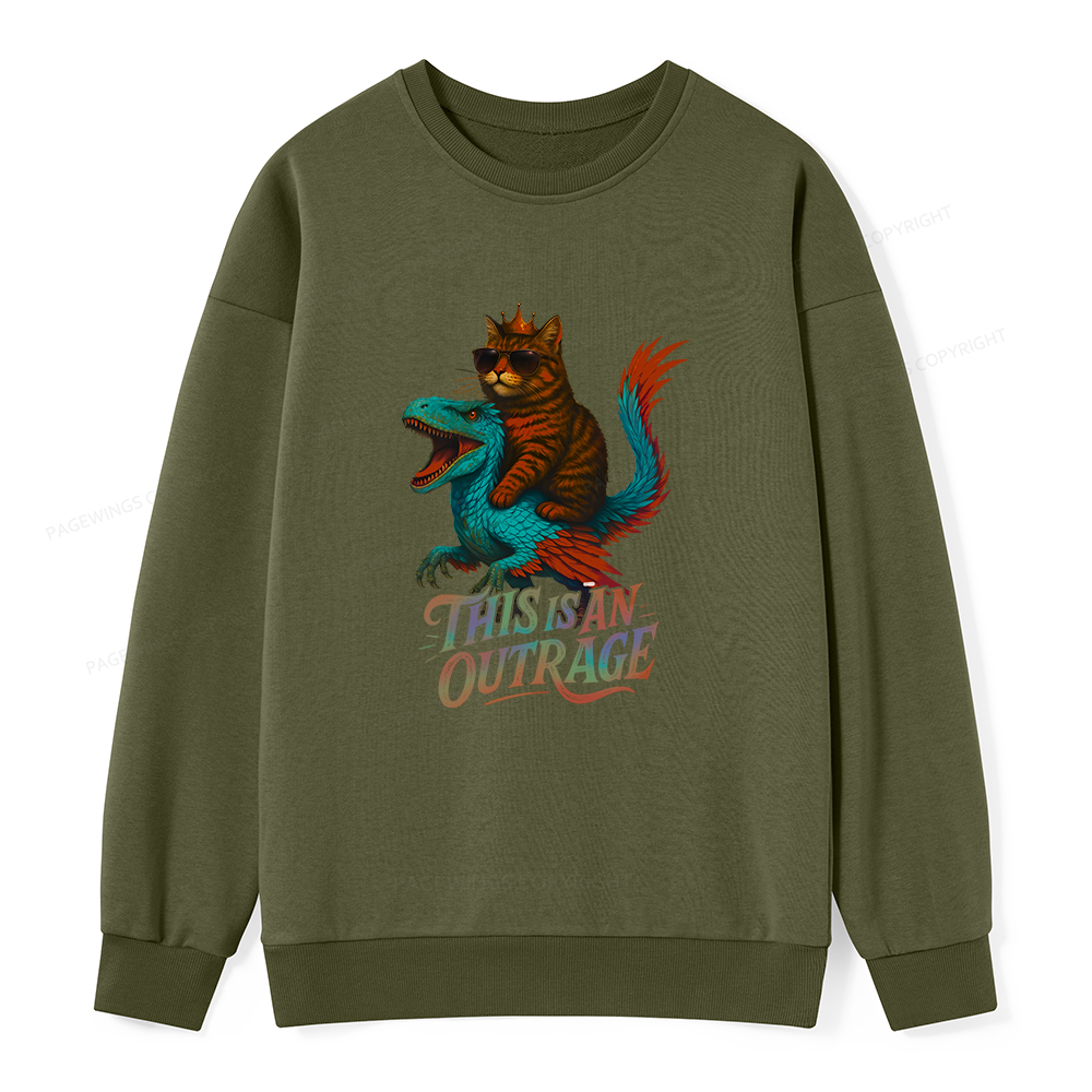 Pagewings Vintage Book Lover Princess Unisex Classic Sweatshirt