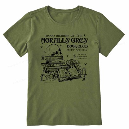Pagewings Morally Grey Book Club Unisex Classic T-shirt