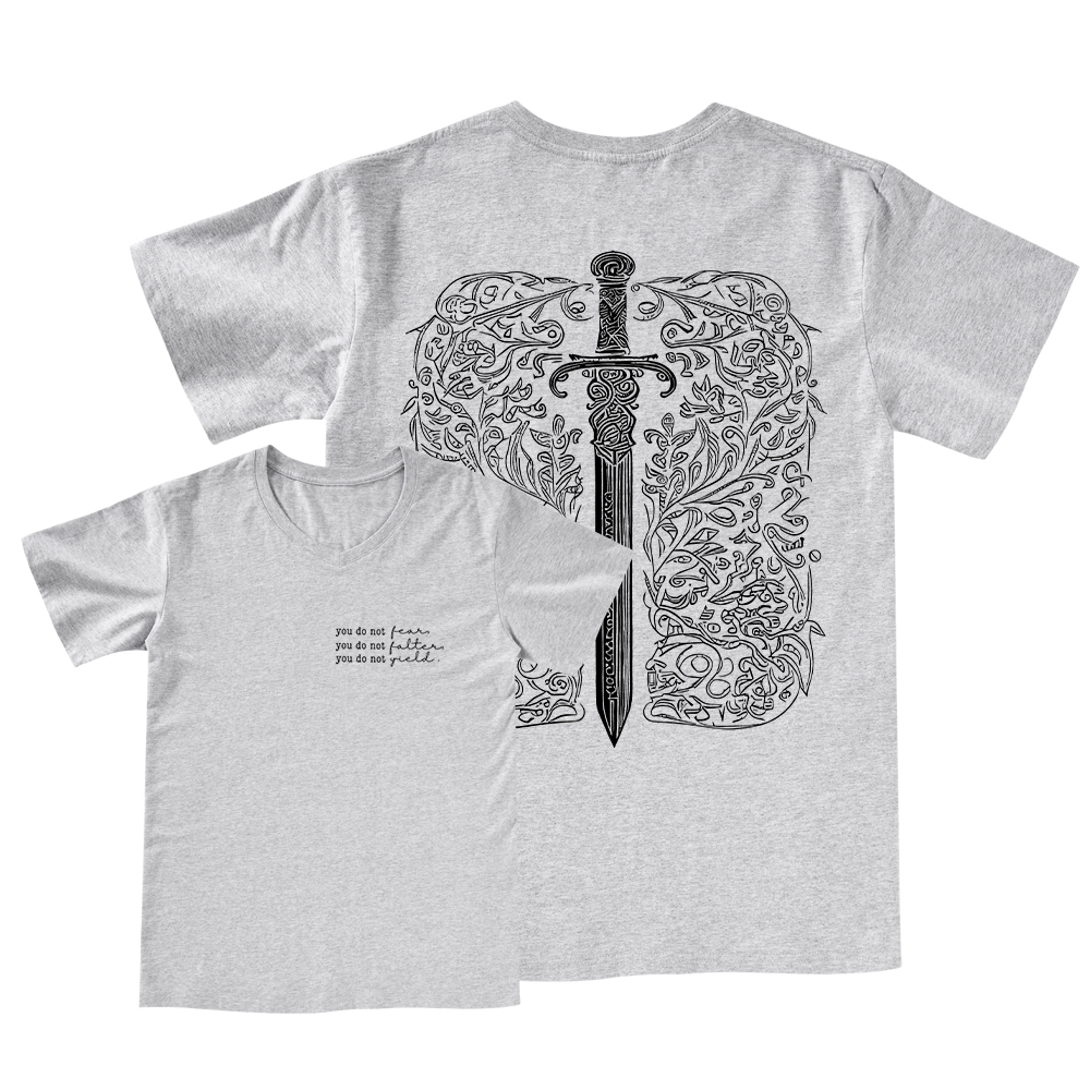 Pagewings You Do Not Yield V-neck T-shirt