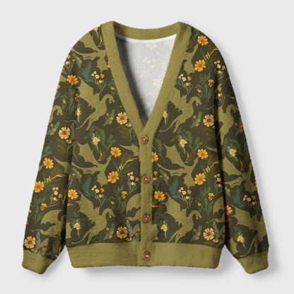 PagewingsFantasy Bookish Light Knit Unisex Cardigan Sweaters