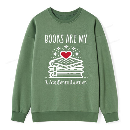 Pagewings Books are My Valentine Unisex Classic Sweatshirt