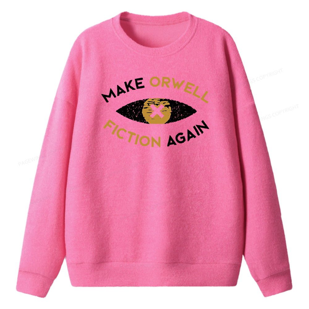 Pagewings Reading Bookish Unisex Knit Sweatshirt