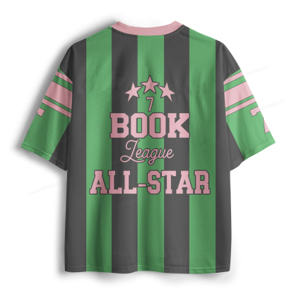 Pagewings Book League All-Star Unisex Mesh Jersey
