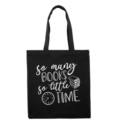 Pagewings So Many Books So Little Time Tote Bag