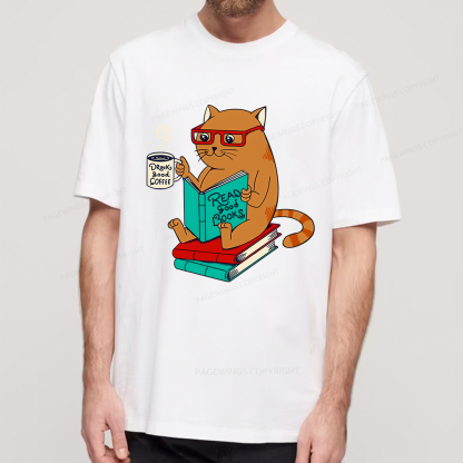 Pagewings Read Good Books House Unisex Classic T-shirt