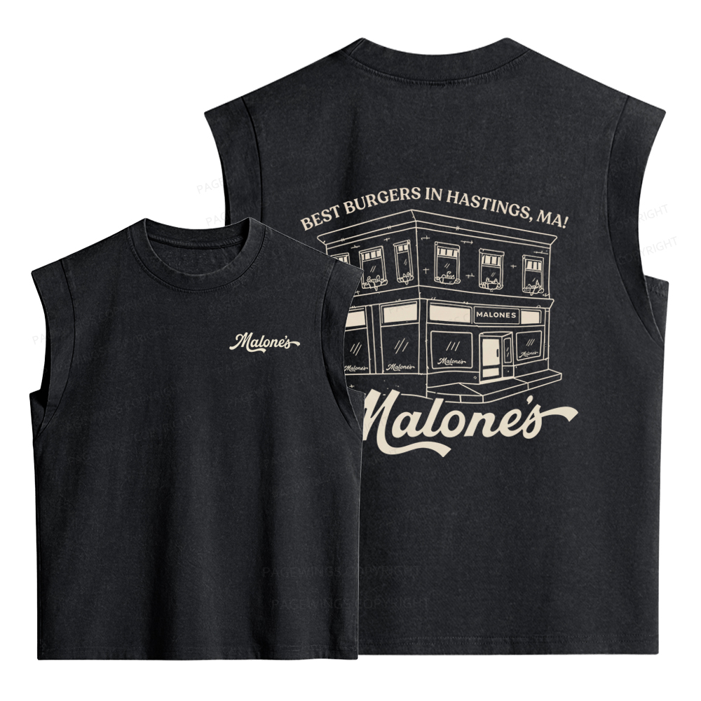 Pagewings Hockey Romance  Women's Washed Tank Top