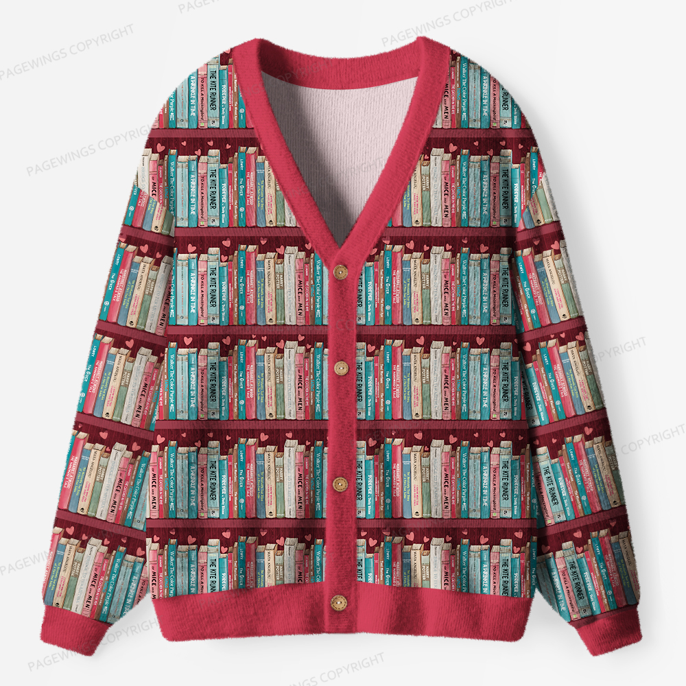 Pagewings  I’m With The Banned Unisex Cardigan Sweaters