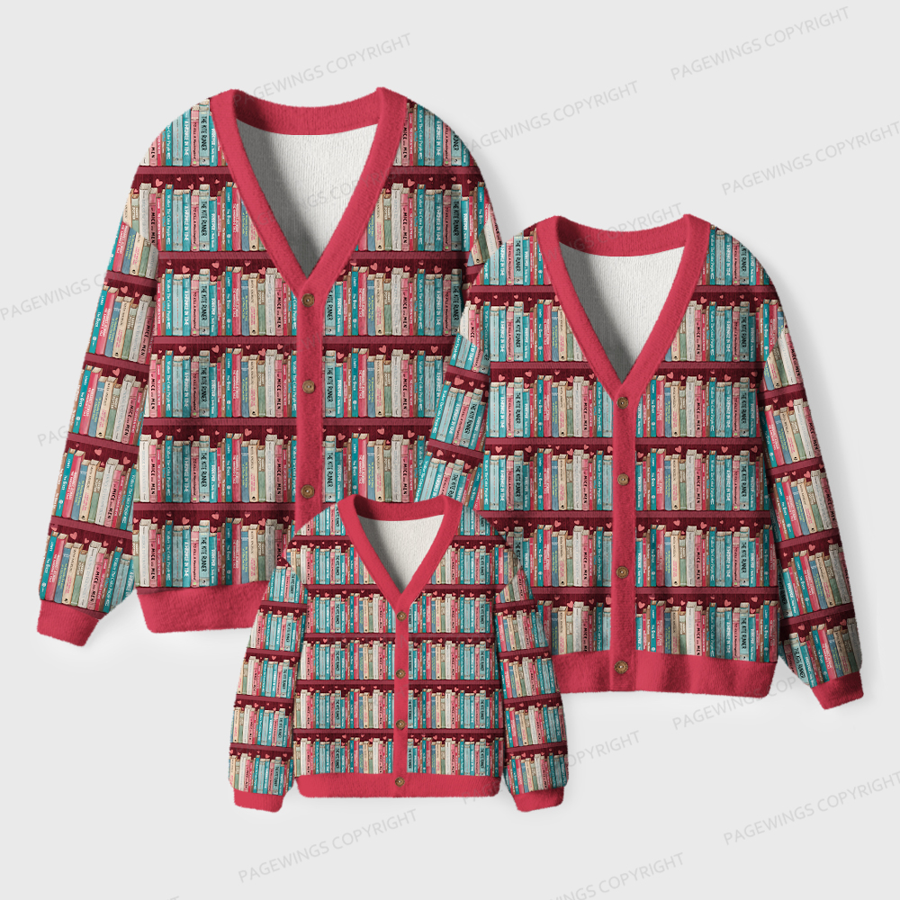 Pagewings  I’m With The Banned Unisex Cardigan Sweaters