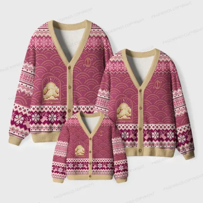 Pagewings Stormblessed Unisex Ugly Cardigan Sweaters