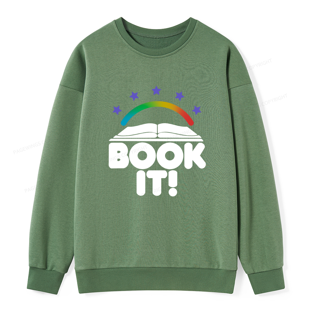 Pagewings Book It  Unisex Classic Sweatshirt