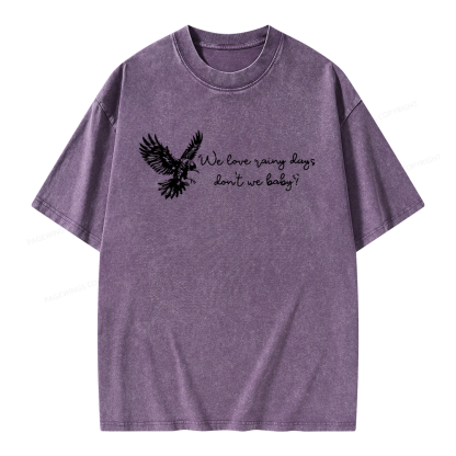 Pagewings Romance Book Nerd Unisex Washed T-shirt