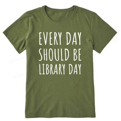 Pagewings Library Day Media Specialist Unisex Classic T-shirt