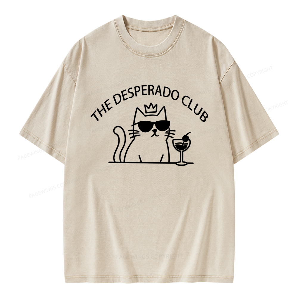 Pagewings Desperado Club Unisex Washed T-shirt