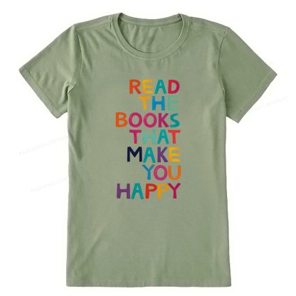 Pagewings Read The Books That Make You Happy Unisex Classic T-shirt