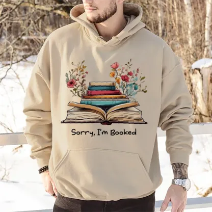 Pagewings Sorry I'm Booked Unisex Classic Hoodie