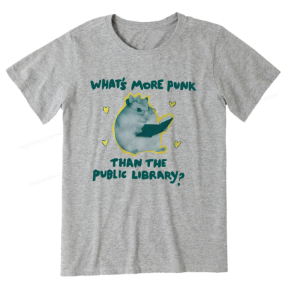 Pagewings What’s More Punk Than The Public Library Unisex Classic T-shirt