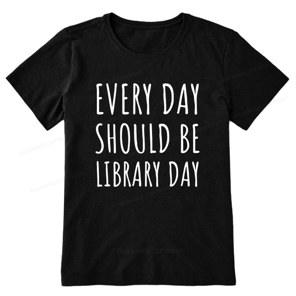 Pagewings Library Day Media Specialist Unisex Classic T-shirt