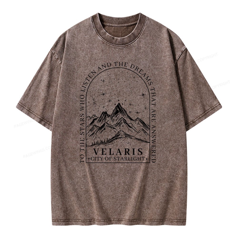 Pagewings Comfort Colors® SJM, Velaris Unisex Washed T-shirt