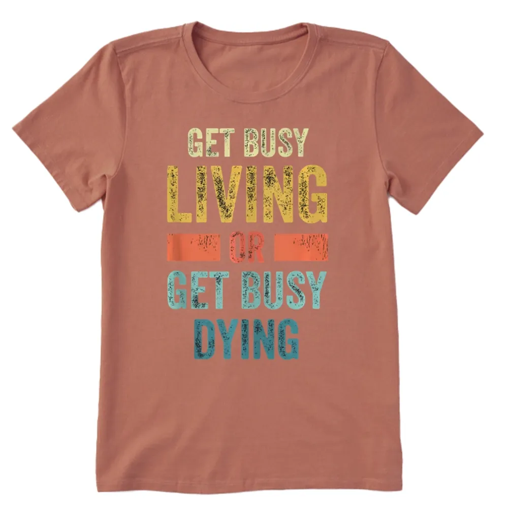 Pagewings Get Busy Living Or Get Busy Dying Unisex Classic T-shirt