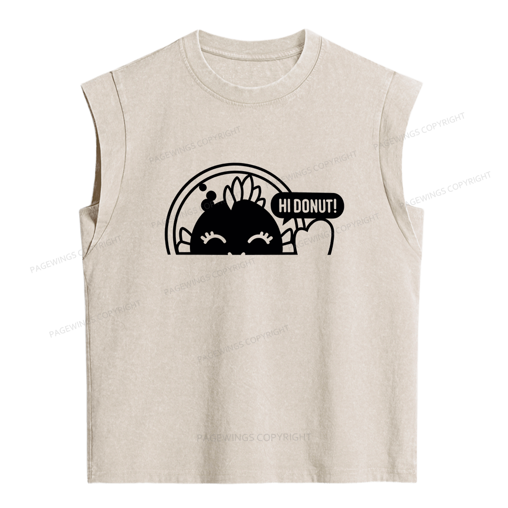 Pagewings Sci-Fi Book Lover Women's Washed Tank Top
