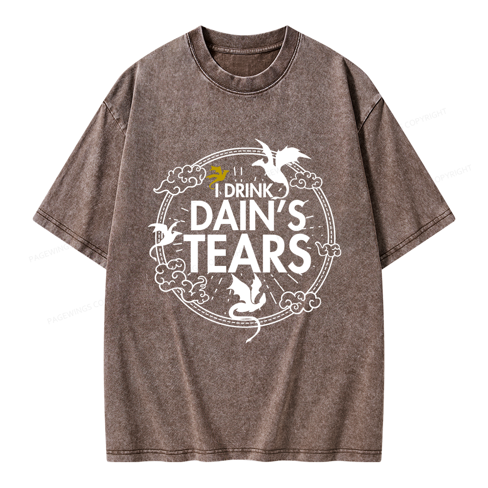 Pagewings Fantasy Lover Unisex Washed T-shirt