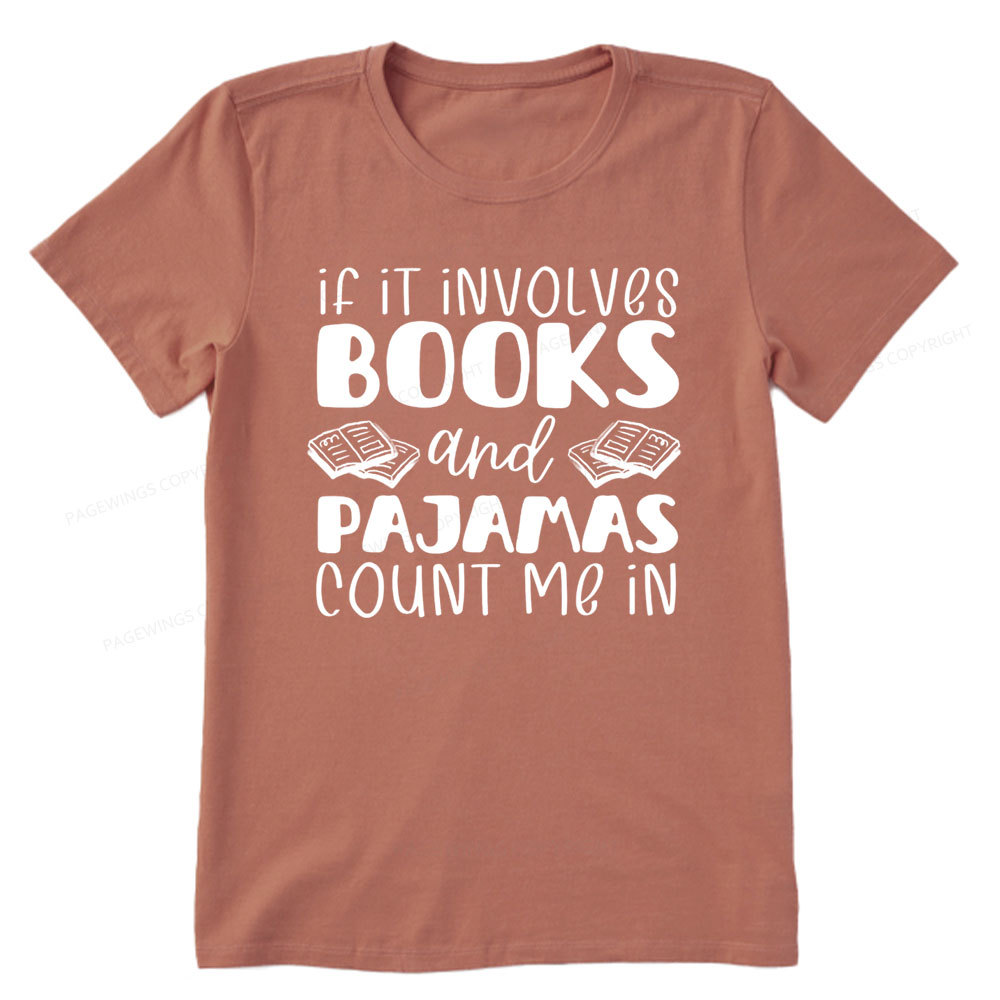 Pagewings Books And Pajamas Unisex Classic T-shirt
