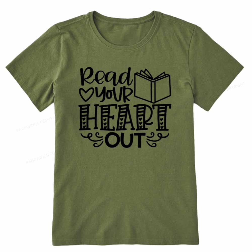 Pagewings Read Your Heart Out Unisex Classic T-shirt