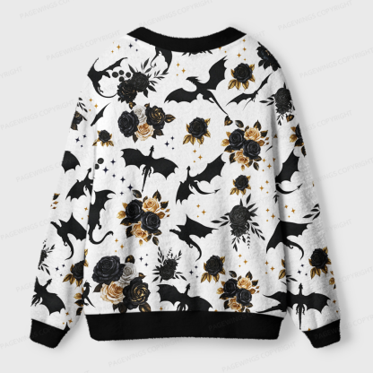 Pagewings Fantasy Bookish Light Knit Unisex Cardigan Sweaters