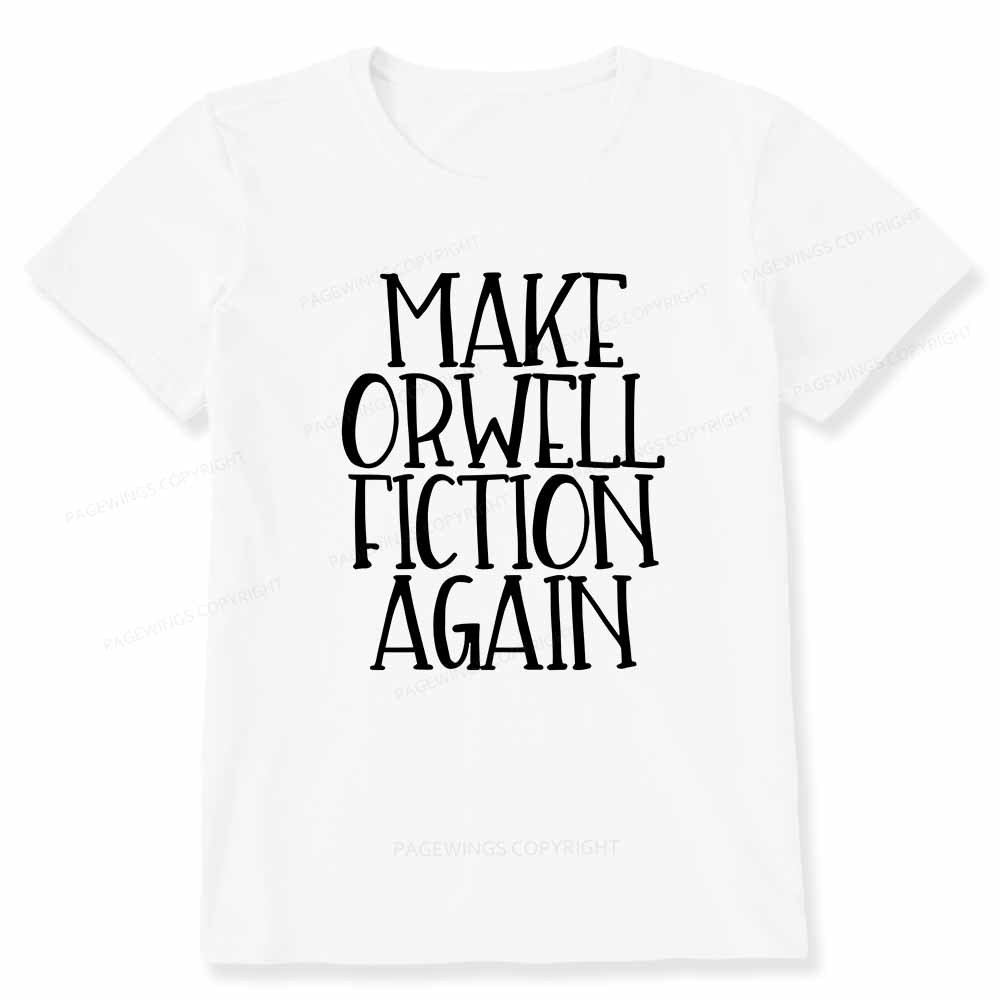 Pagewings Make Orwell Fiction Again Unisex Classic T-shirt