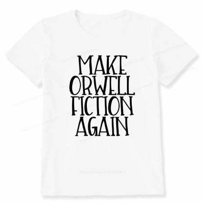 Pagewings Make Orwell Fiction Again Unisex Classic T-shirt