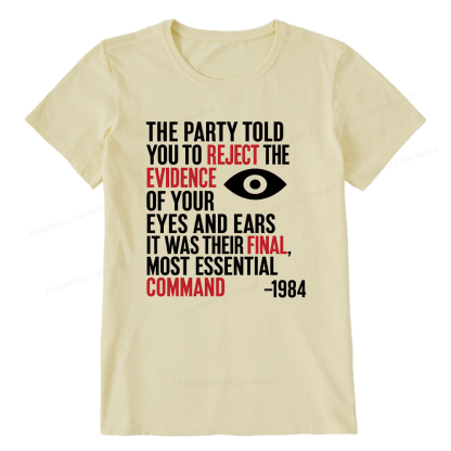 Pagewings Dystopia Quote Unisex Classic T-shirt