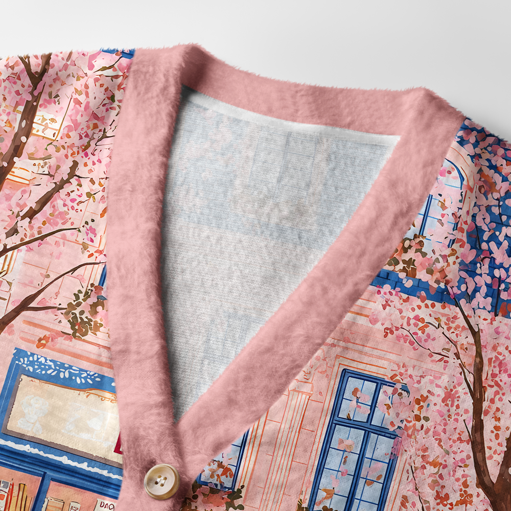 Pagewings Book Shop Light Knit Unisex Cardigan Sweaters