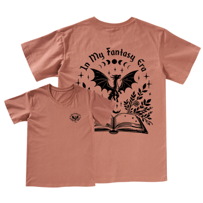 Pagewings In My Fantasy Era V-neck T-shirt