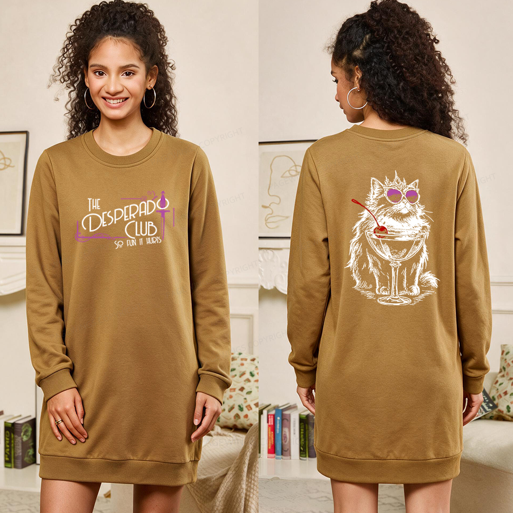 Pagewings Desperado Club Sweatshirt Dress