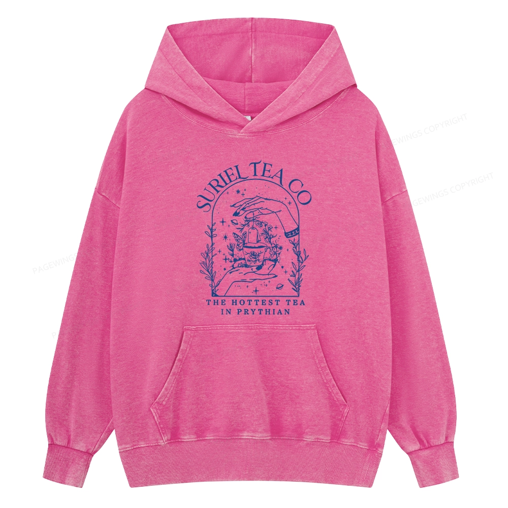 Pagewings A Court Of Thorns And Roses Unisex Washed Hoodie