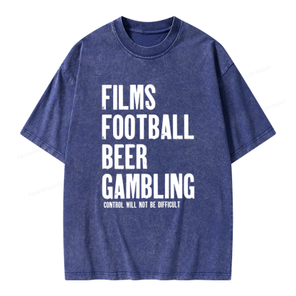 Pagewings Dystopia Quote Unisex Washed T-shirt