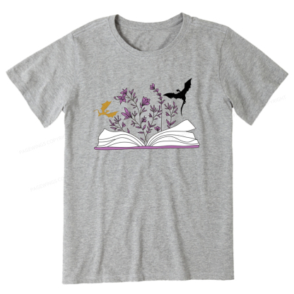 Pagewings The Flying Dragon In The Book Unisex Classic T-shirt