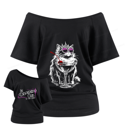Pagewings Desperado Club Women Off Shoulder T-shirts