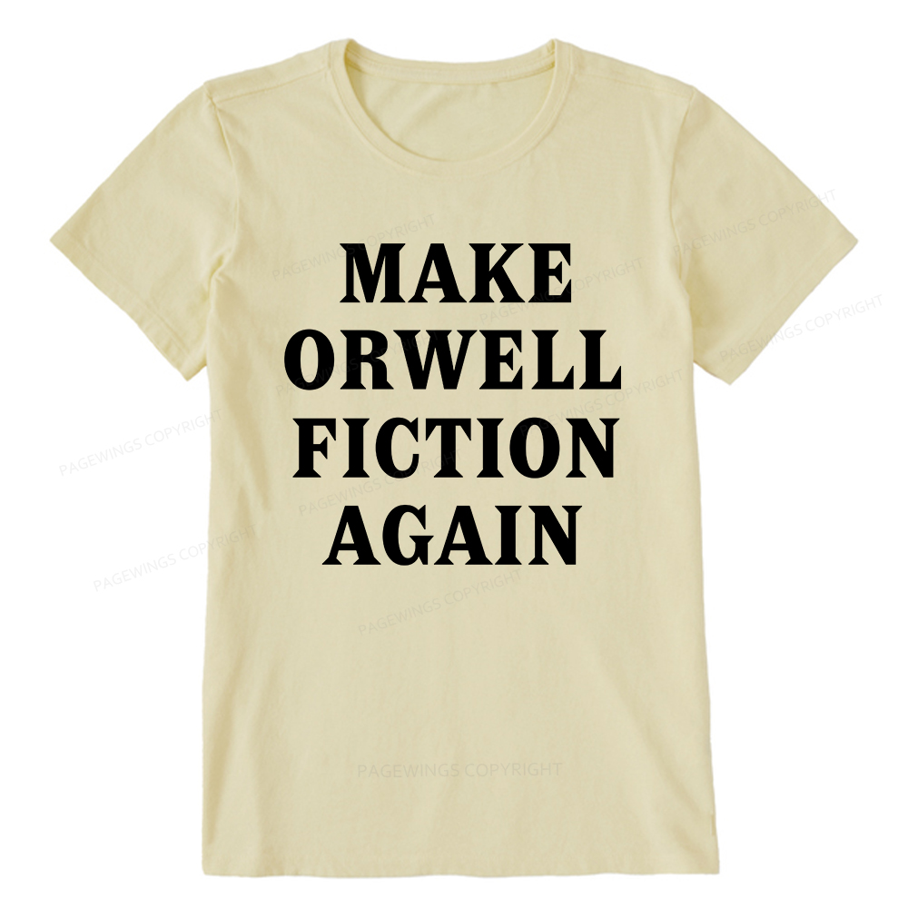 Pagewings Make Orwell Fiction Again Unisex Classic T-shirt