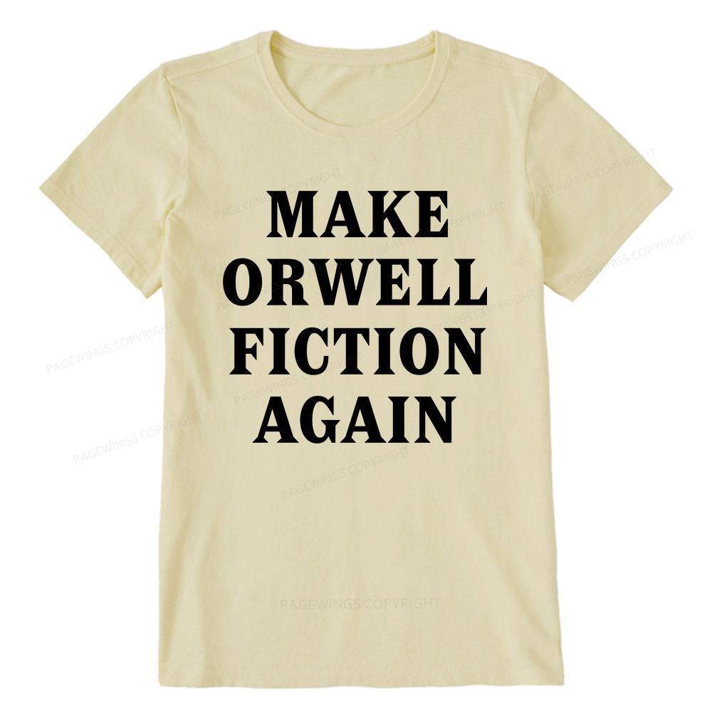Pagewings Make Orwell Fiction Again Unisex Classic T-shirt