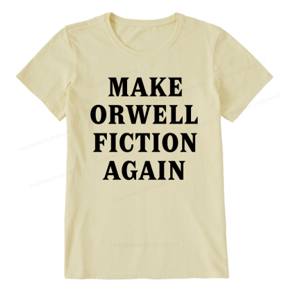 Pagewings Make Orwell Fiction Again Unisex Classic T-shirt
