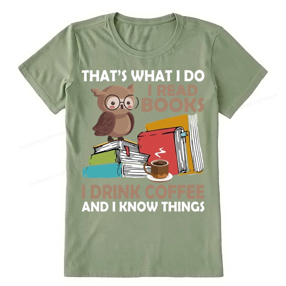Pagewings That's What I Do I Read Books Unisex Classic T-shirt