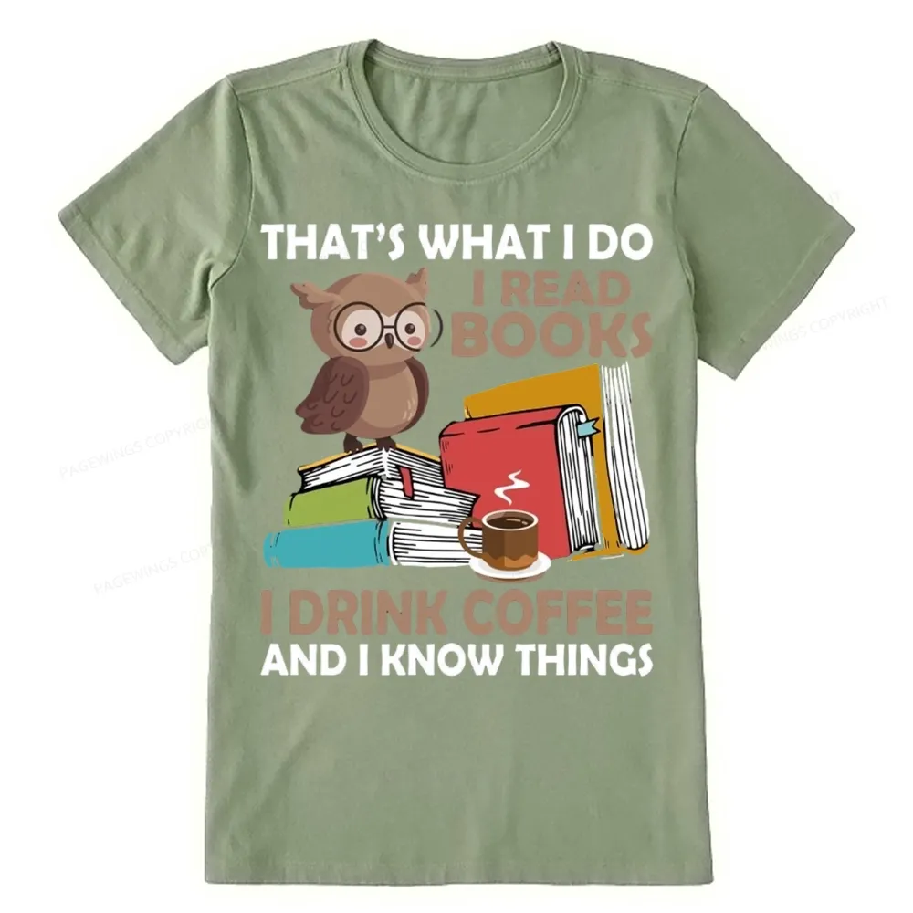 Pagewings That's What I Do I Read Books Unisex Classic T-shirt
