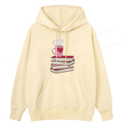 Pagewing Valentine's Day Gift for the Book Lover Unisex Classic Hoodie